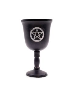 Iron Pentagram Ritual Goblet — 20 × 11cm — view 1