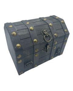 Large Grey Treasure Chest — view 1