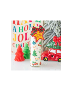 Nostalgic Christmas Print Christmas Pudding Scented Tube Candle — view 1