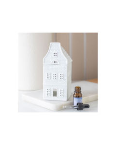 White Nordic House Oil Burner and Wax Warmer — view 1
