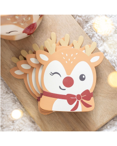 Ruby the Reindeer Coaster Set — view 1