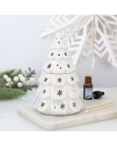 Iridescent Fir Tree Oil Burner — view 1