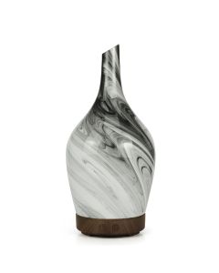 Abstract Grey Glass Aroma Diffuser — USB — product view