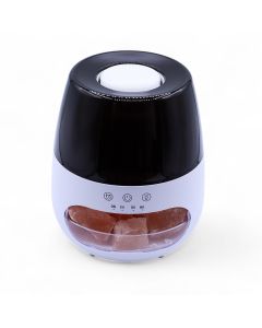 White Flame Effect Aroma Diffuser with Colour-Changing Light — product view